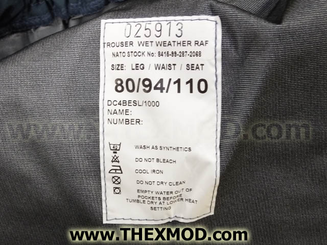 Trousers - SIZE 80/94/110 - UK/SC/5858 D00094 -3