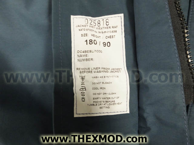 Jacket - DC/MS/5857 D00052 SIZE 180/90-4