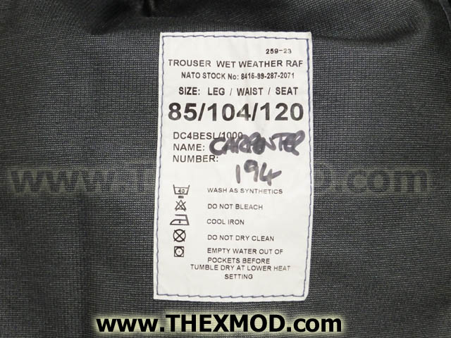 Trousers - UK/SC/5858 D00094 SIZE85/104/120-3