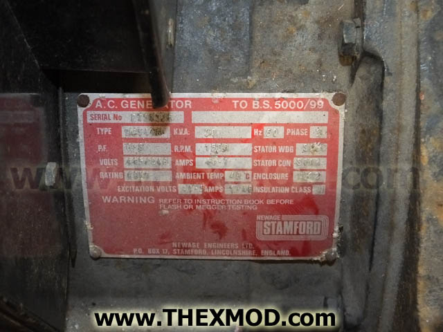 Generator Alternator - 30 KVA - 415V - 50 HZ - Used-4