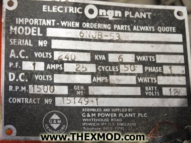 Engine - Petrol - Onan - 8581 1007/0055-5