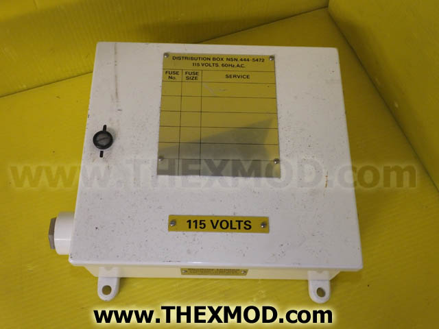 Distribution Box 115 Volts 60Hz - Bluntray Limited 444-5472-1