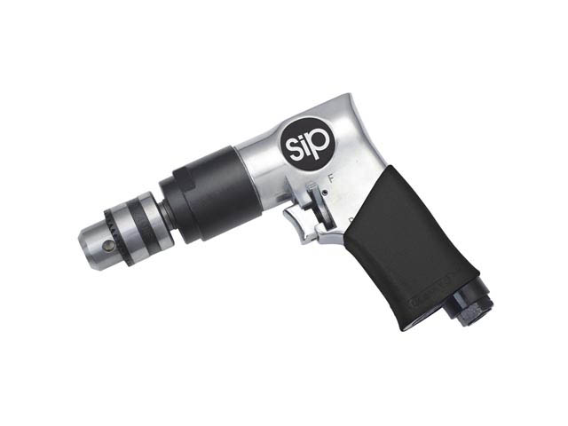Drill - 3/8 Inch - Reversible - Key Chuck-1