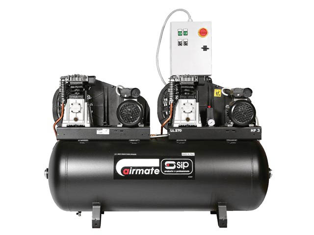 Compressor - Airmate B3800/270 Tandem -1