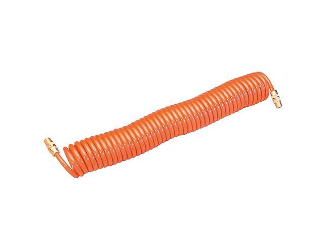 Hose - Air - Coiled (25ft with Swivel Fittings)-1