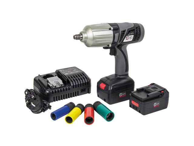 Wrench - Impact - 1/2 Inch Cordless 18V Li-Ion-1