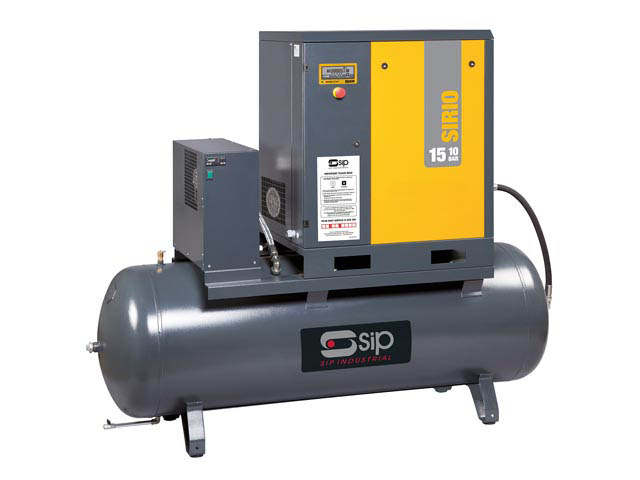 Compressor - Screw - Sirio 15-10-500ES + Dryer-1