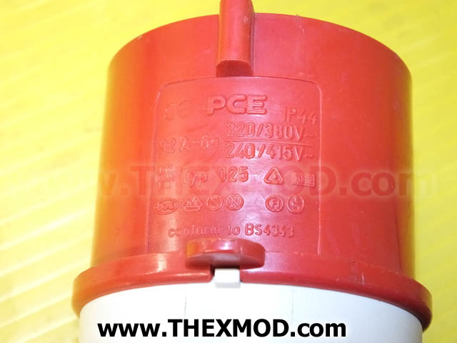 Plug - Connector - IP44 32A - 5 Pin 415V-2