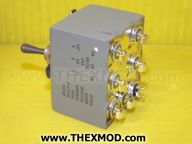 Circuit Breaker - 3 Pole Trip - 12a/20a/0.05a - 35130202897-2