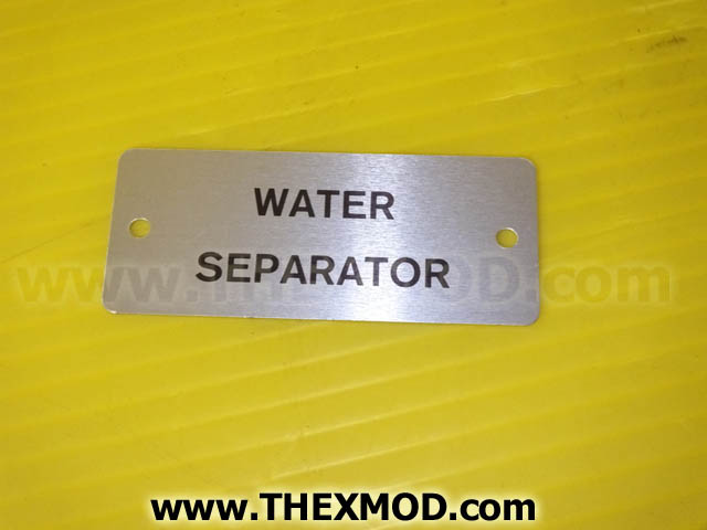 Label - Water Separator - 716.2.92.051.1-1