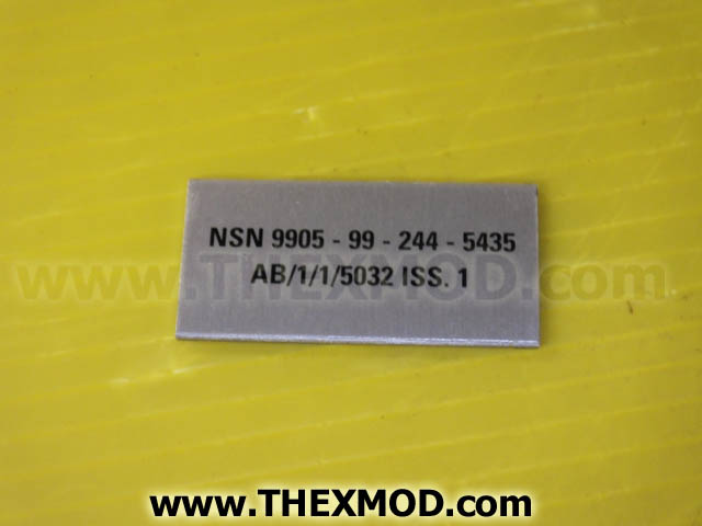 Plate Identification - AB/1/1/5032-1