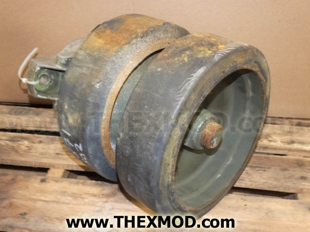 Bracket Shaft and Rollers - RH - Take off-1