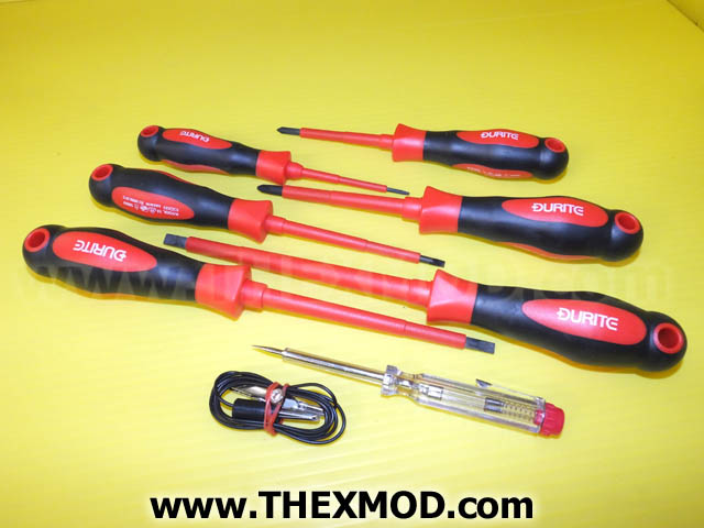 Screwdriver - 7 Piece Insulated Set - Durite 0-706-10-1
