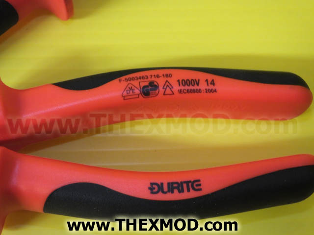 Plier Set 3 Piece Combinstion Insulated VDE Durite 0-706-20-3