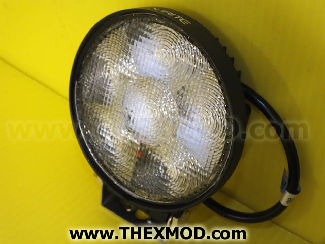 Light - Working - LED 12V / 24V - 6 * 3W - Durite : 0-420-45-1