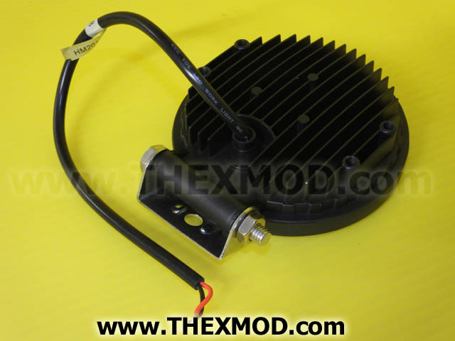 Light - Working - LED 12V / 24V - 6 * 3W - Durite : 0-420-45-3