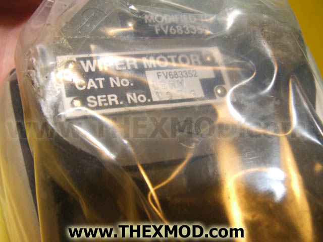 Motor - Wiper & Gearbox - FV683352-2