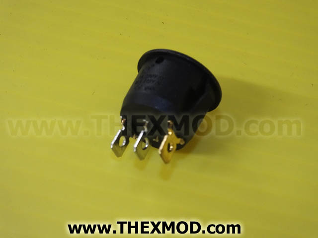 Switch - Rocker - Blue LED - On / Off - 0-531-02-2