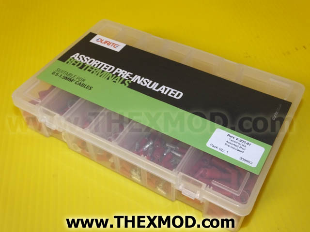 Assorted Pre-insulated Red Terminals - 0-203-01-3