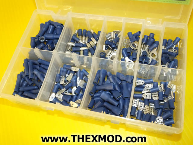 Assorted Pre-insulated Blue Terminals - 0-203-02-1