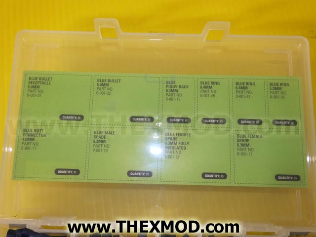 Assorted Pre-insulated Blue Terminals - 0-203-02-2