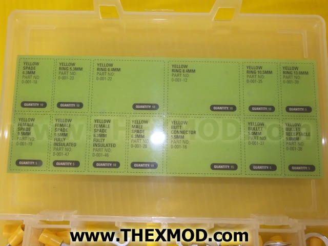 Assorted Pre-insulated Yellow Terminals - 0-203-03-2