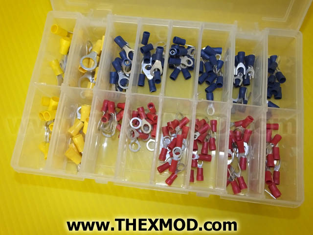 Assorted Pre-insulated Ring & Fork Terminals - 0-203-05-1