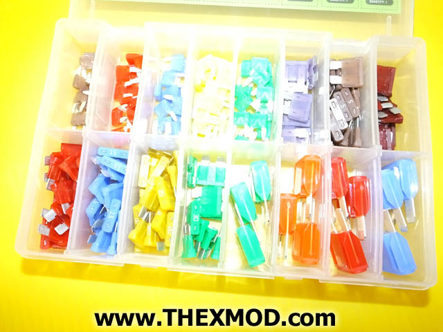 Assorted Mini, Blade and Maxi Fuse Kit - 0-235-01-1