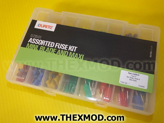 Assorted Mini, Blade and Maxi Fuse Kit - 0-235-01-3