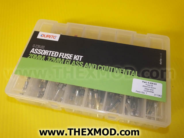 Assorted Glass and Continental Fuse Kit 0-235-03-3