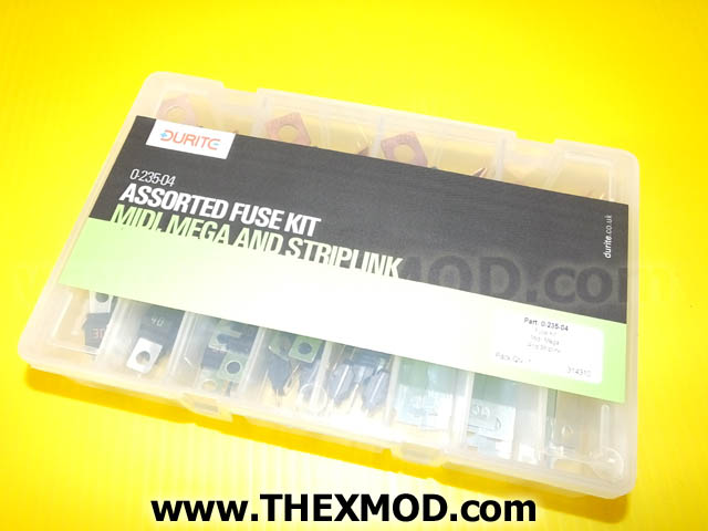 Assorted Mini, Mega and Striplink Fuse Kit - 0-235-04-3