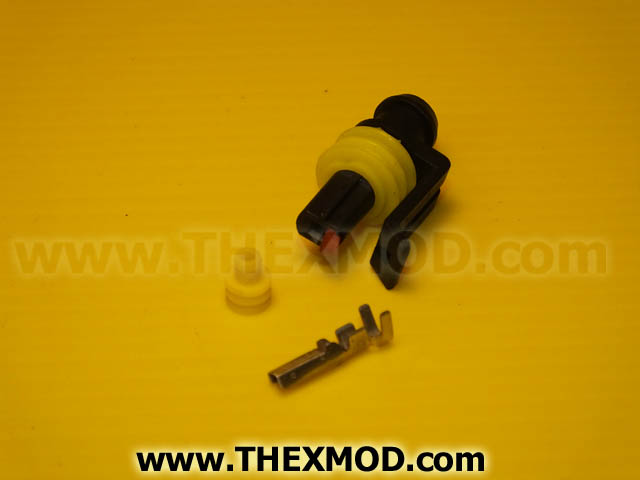 Connector - Superseal - 1 Way - Female - Durite : 0-011-61-2