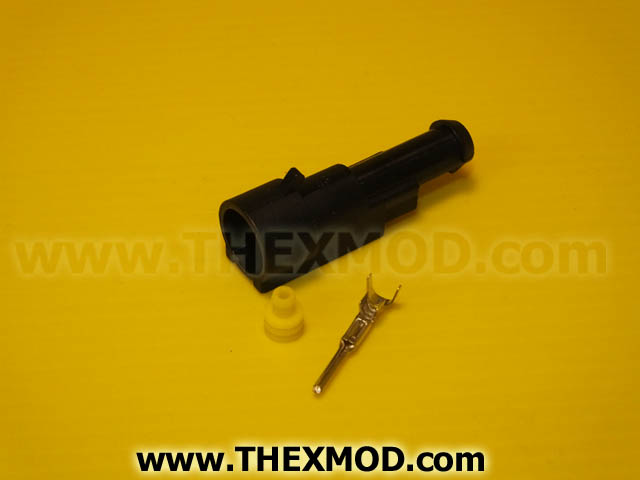Connector - Superseal - 1 Way - Male - Durite : 0-011-51-1