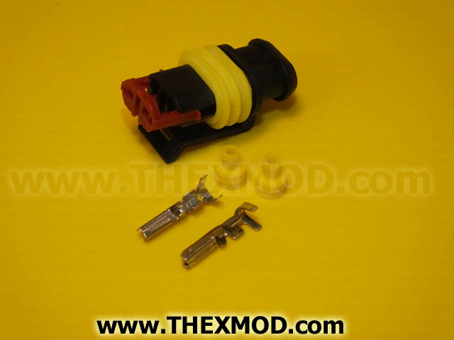 Connector - Superseal - 2 Way - Female - Durite : 0-011-62-1