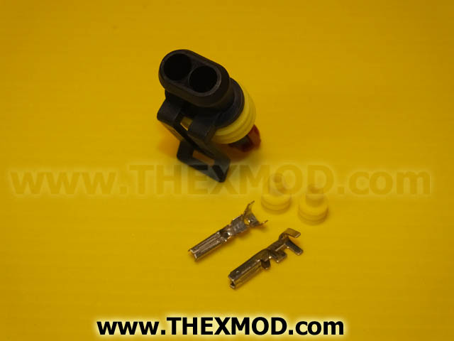 Connector - Superseal - 2 Way - Female - Durite : 0-011-62-2