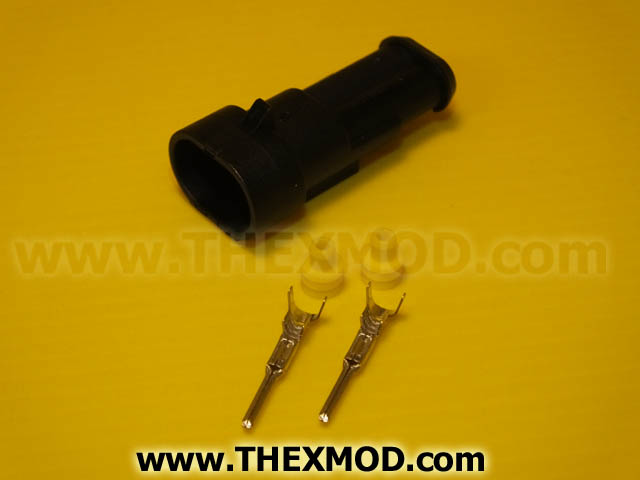 Connector - Superseal - 2 Way - Male - Durite : 0-011-52-1