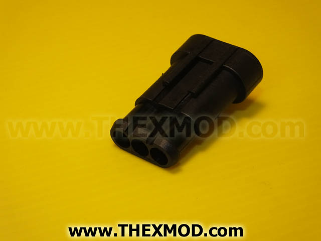 Connector - Superseal - 3 Way - Male - Durite : 3-011-53-2