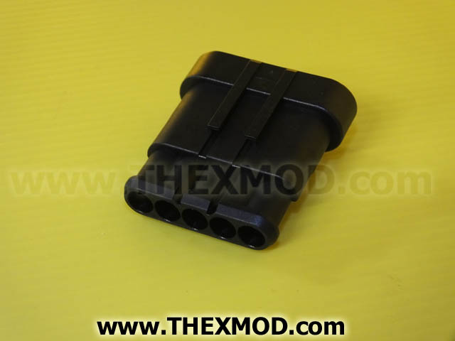 Connector - Superseal - 5 Way - Male - Durite : 3-011-55-2