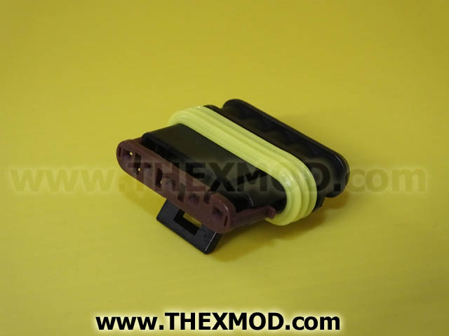 Connector - Superseal - 5 Way - Female - Durite : 3-011-65-1