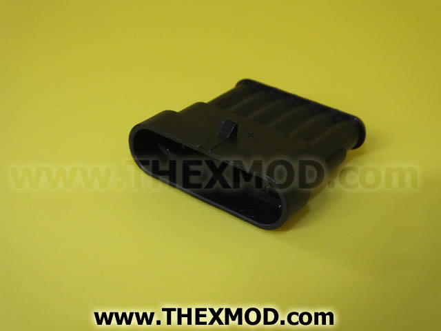 Connector - Superseal - 6 Way - Male - Durite : 3-011-56-1