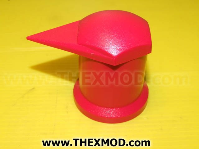 Indicator - Wheel Nut - Red - 33mm-1