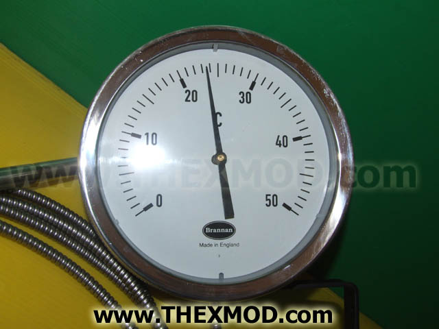 Gauge - Tempature 0 - 50 oC - 170mm dia Face-3