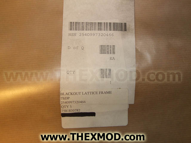 Cover - Blackout Device - 758-1-83-078-2-2
