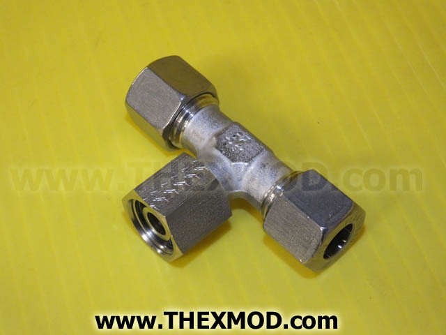 Pipe Tee - DIN2353-QL10-1.4571-1