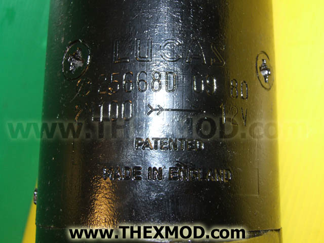 Motor - Starter - 12V Lucas - 25668-2