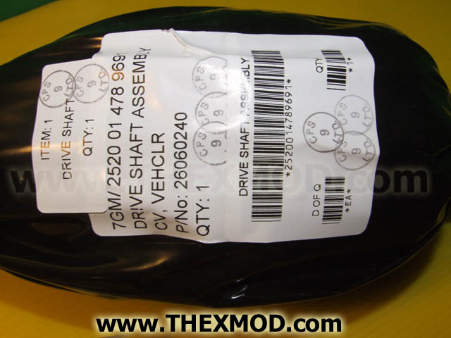 Drive Shaft - 26060240-2