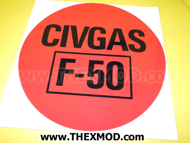 Label - CIVGAS - F50 - 835 026394-1