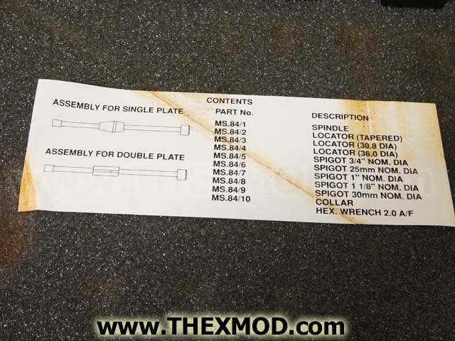 Alignment Tool Clutch Plate - MS84-3