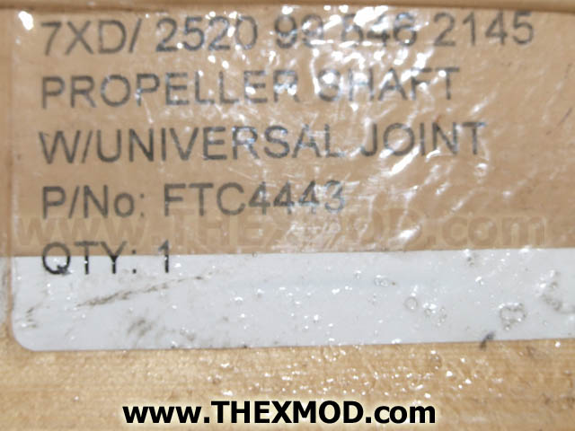 Prop Shaft - Rear - FTC4198-1