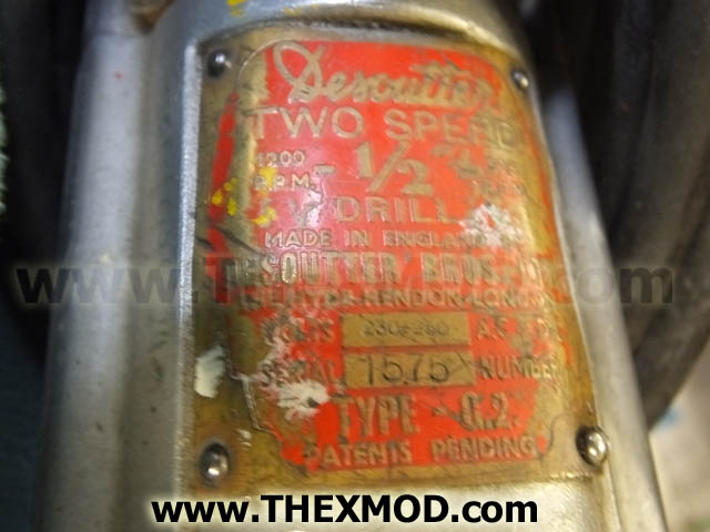 Drill 1/2 inch - Desoutter Two Speed - Used -2